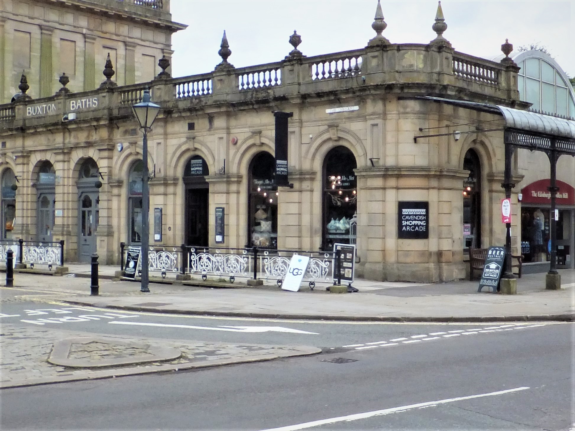 Retail unit in the Cavendish Arcade Buxton